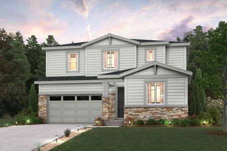 New construction Single-Family house 10710 Hanging Lake Place, Parker, CO 80138 - photo 8 8