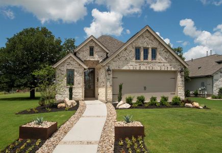 New construction Single-Family house 105 Civita Rd, Liberty Hill, TX 78642 Design 1722W- photo 0 0