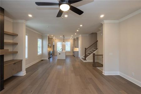 New construction Townhouse house 235 Briscoe Way, Unit 7, Alpharetta, GA 30009 - photo 10 10