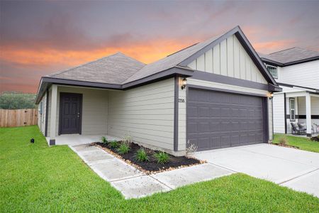 New construction Single-Family house 22515 Javelina Street, Splendora, TX 77372 Grove- photo 1 1