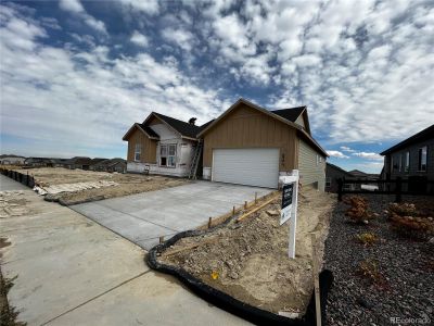 New construction Single-Family house 8705 S Quemoy Street, Aurora, CO 80016 Preserve- photo 1