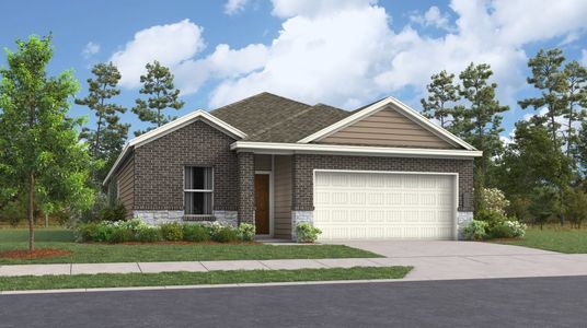 New construction Single-Family house 2721 Sierra Chicas Lane, Seguin, TX 78155 Huxley- photo 0 0