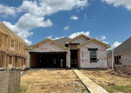 New construction Single-Family house 32214 River Birch Lane, Waller, TX 77484 Auburn- photo 1 1