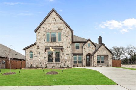 New construction Single-Family house 4406 Bel Air Drive, Midlothian, TX 76065 Spring Cress II- photo