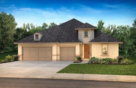 New construction Single-Family house 16138 Rustling Woods Road, Conroe, TX 77302 Plan 5029 Exterior C- photo 0 0