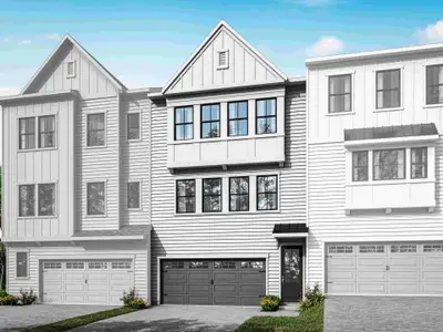 New construction Townhouse house Kinston, 4707 Mint Leaf Lane, Raleigh, NC 27612 - photo