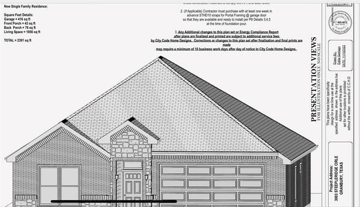 New construction Single-Family house 2127 Christine Drive, Granbury, TX 76048 - photo 2 2