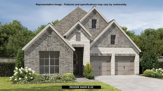 New construction Single-Family house 12318 Palmetto Drive, Mont Belvieu, TX 77523 Design 2443H- photo 0 0