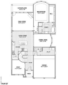 New construction Single-Family house Plan 527, 8412 Wembley, The Colony, TX 75056 - photo