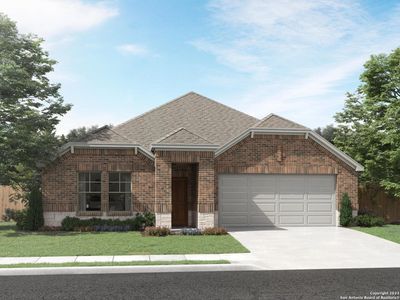 New construction Single-Family house 18215 Ansley Path, San Antonio, TX 78247 The Oleander (C401)- photo 0