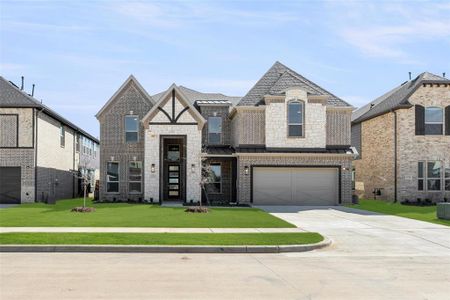 New construction Single-Family house 1213 Turkey Trot Drive, Mansfield, TX 76063 Coventry 2F- photo 0
