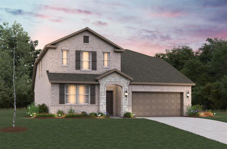 New construction Single-Family house 1612 Dove Drive, Princeton, TX 75407 Cascade- photo 0