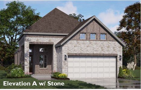 New construction Single-Family house Madison, 13214 Wood Leaf Park, Tomball, TX 77375 - photo
