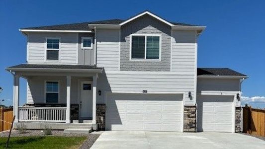 New construction Single-Family house 4105 Marble Drive, Mead, CO 80504 BRIDGEPORT- photo 0