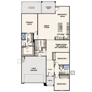 New construction Single-Family house 24577 W Hilton Avenue, Buckeye, AZ 85326 Plan 6- photo 1 1
