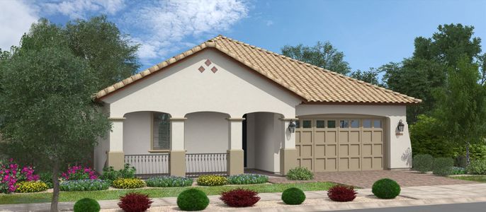 New construction Single-Family house 22885 E. Reins Rd., Queen Creek, AZ 85142 Acacia- photo 0