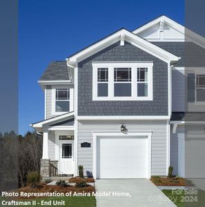 New construction Townhouse house 2205 Hedgecliff Road, Unit 1, Kannapolis, NC 28083 Amira- photo 0