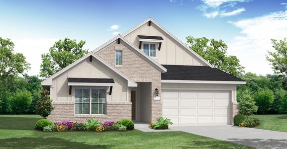 New construction Single-Family house Grandview (2041-CV-40), 3214 Wild Iris, New Braunfels, TX 78130 - photo