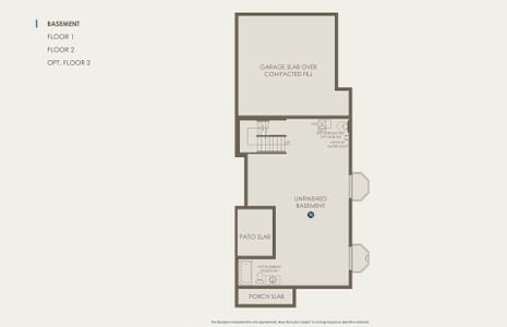 Dunlap Floor Plan, Quick Move-in Home, Basement