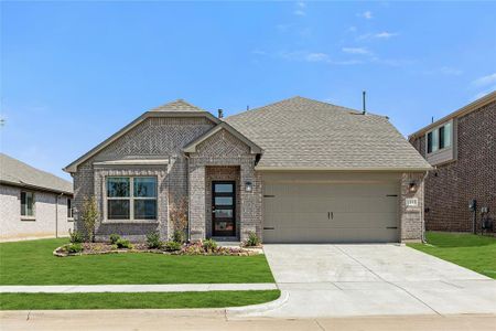 New construction Single-Family house 1113 Mission Street, Aubrey, TX 76227 Redbud II- photo 0