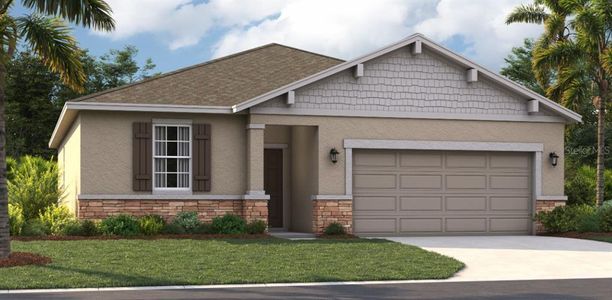 New construction Single-Family house 1230 Normandy Drive, Haines City, FL 33844 Portland- photo 0