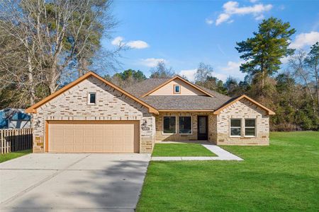 New construction Single-Family house 2015 Surry Oaks Drive, Woodbranch, TX 77357 - photo 1