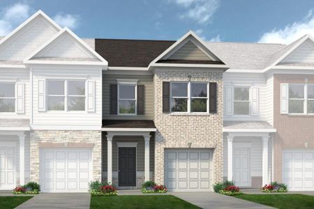 New construction Townhouse house 256 Dupont Drive, Unit 73, Cartersville, GA 30121 The Suwanee- photo 0