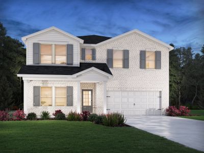 New construction Single-Family house 308 Sope Creek Circle, Pendergrass, GA 30567 Taylorsville- photo 0