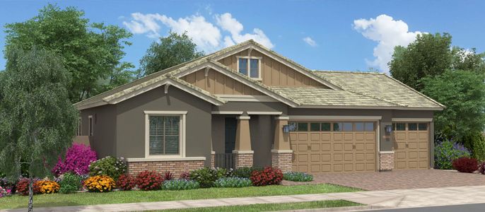 New construction Single-Family house Pelican Bay Super Garage, 16236 West Charlotte Drive, Surprise, AZ 85387 - photo