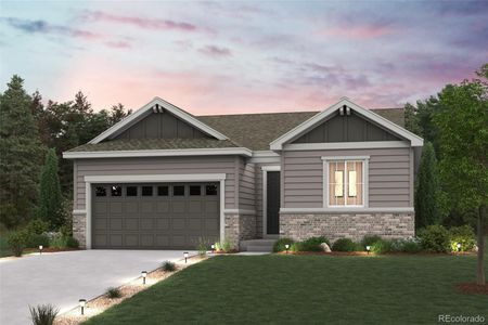 New construction Single-Family house 4237 Canyata Drive, Elizabeth, CO 80107 Palisade- photo 0 0