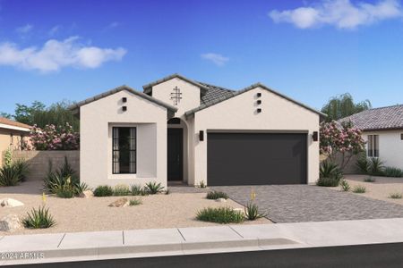 New construction Single-Family house 4359 N 203Rd Avenue, Buckeye, AZ 85396 Altena- photo 0