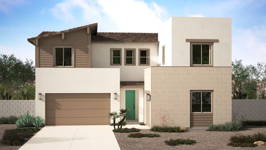 New construction Single-Family house 18006 West Larkspur Drive, Goodyear, AZ 85338 - photo 3 3