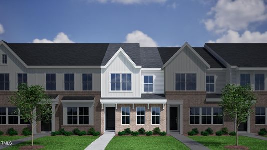 New construction Townhouse house 268 Chesapeake Commons Street, Garner, NC 27529 Cannalily- photo 0