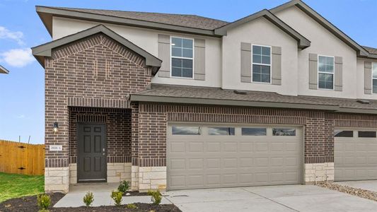 New construction Townhouse house 18512 Cremello Dr, Unit B, Manor, TX 78653 The Pecan- photo 2 2