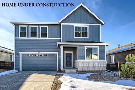 New construction Single-Family house 250 South Vandriver Way, Aurora, CO 80137 Sierra- photo 0 0