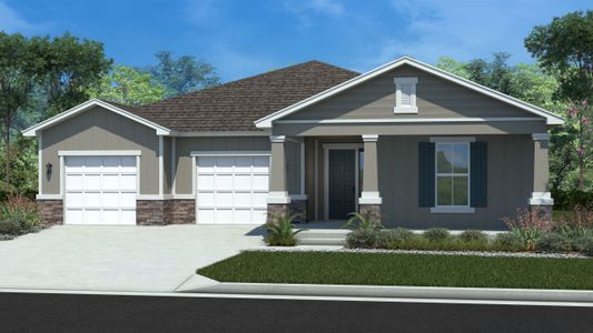 New construction Single-Family house Begonia, 7947 Southwest 80th Street, Ocala, FL 34476 - photo