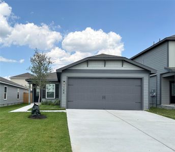 New construction Single-Family house 144 Morrison Dr, Jarrell, TX 76537 Chestnut- photo 0