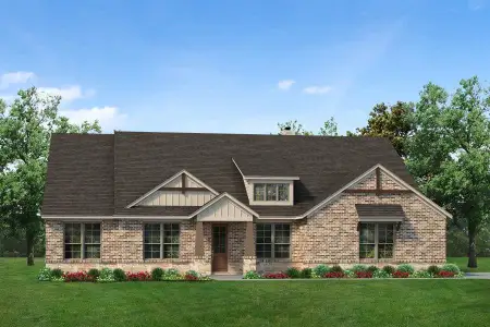 New construction Single-Family house 61 Roosevelt Lane Valley, Valley View, TX 76272 - photo 14 14