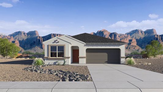 New construction Single-Family house 5482 E Arctic Ln, San Tan Valley, AZ 85140 Easton- photo 0