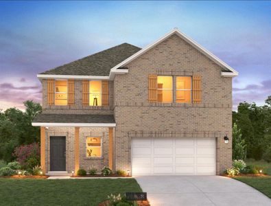 New construction Single-Family house 520 Palo Brea Loop, Hutto, TX 78634 Knox Homeplan- photo 0