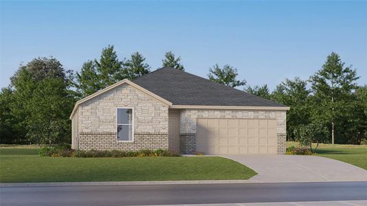 New construction Single-Family house 26523 Coast Redwood Drive, Katy, TX 77493 Frey- photo 0