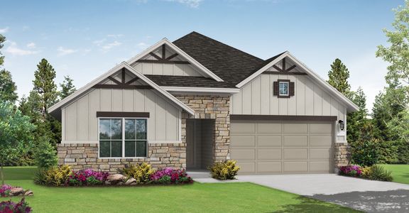 New construction Single-Family house 124 Westfield St, Hutto, TX 78634 Grandview (2041-CV-40)- photo 0 0