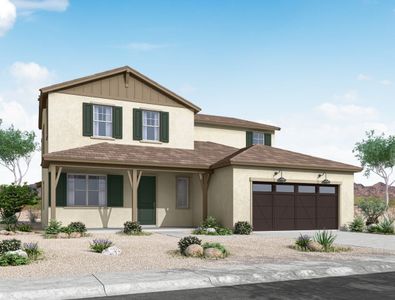 New construction Single-Family house Cottonwood - El Cidro, 17860 West Illini St, Goodyear, AZ 85338 - photo