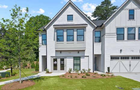 New construction Townhouse house 116 Briargate Dr, Johns Creek, GA 30097 Cooper- photo 0 0