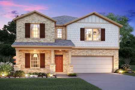 New construction Single-Family house Armstrong - Smart Series, 9912 Cavelier Canyon Court, Montgomery, TX 77316 - photo