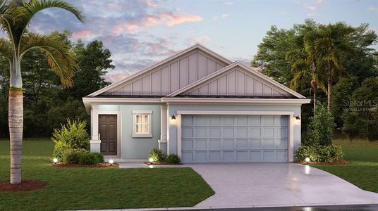 New construction Single-Family house 231 Aqua Avenue, Davenport, FL 33837 Annapolis- photo 0