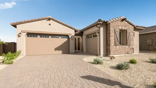 New construction Single-Family house 23018 E Lords Way, Queen Creek, AZ 85142 Trillium Plan 4585- photo 0 0