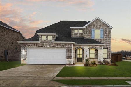 New construction Single-Family house 1923 Bobbin Mill Lane, Forney, TX 75126 Grayson Homeplan- photo 0