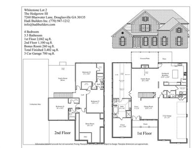 New construction Single-Family house 7260 Bluewater Lane, Douglasville, GA 30135 Hedgerow- photo 1 1