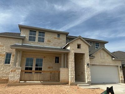 New construction Single-Family house 309 Oak Blossom Rd, Liberty Hill, TX 78642 Hattie- photo 0